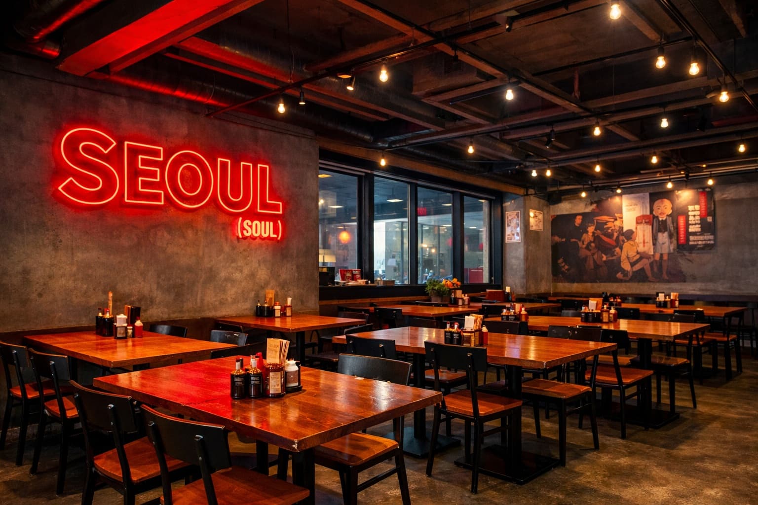 Seoul Soul restaurant interior